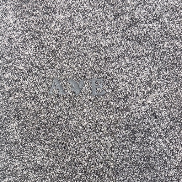 American Eagle Men’s Gray Heavyweight Relaxed Fit Hoodie LIKE NEW Size M - Picture 2 of 5